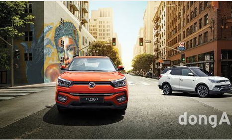 雙龍汽車(chē)將推出“2019年版t恤”上市 主打30萬(wàn)韓元