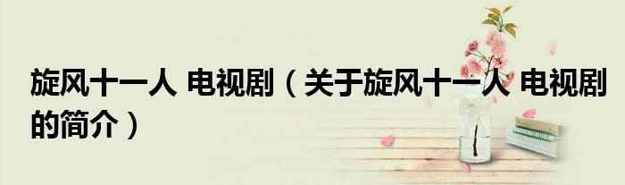 旋風(fēng)十一人 電視?。P(guān)于旋風(fēng)十一人 電視劇的簡介）