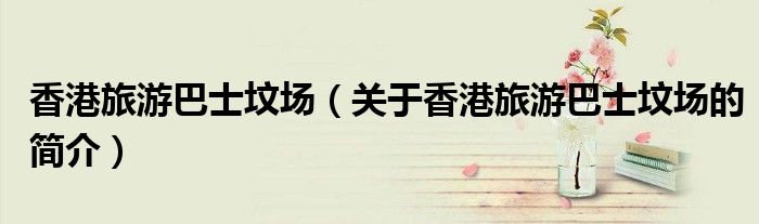 香港旅游巴士墳場(chǎng)（關(guān)于香港旅游巴士墳場(chǎng)的簡(jiǎn)介）