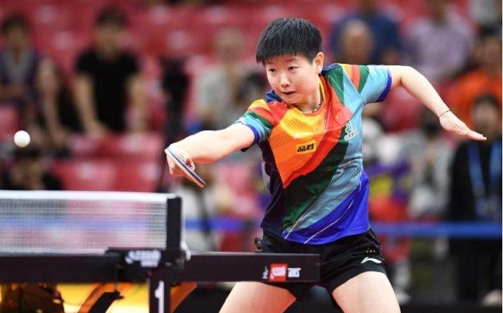 孫穎莎勝申裕彬，晉級乒乓球女子單打決賽